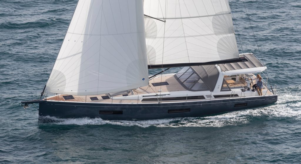 Under sail